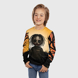 Лонгслив детский Bones кукла Вуду, цвет: 3D-принт — фото 2