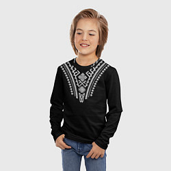Лонгслив детский Русь славянские традиции, цвет: 3D-принт — фото 2