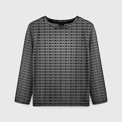 Лонгслив детский Стальная кольчуга воинов, цвет: 3D-принт