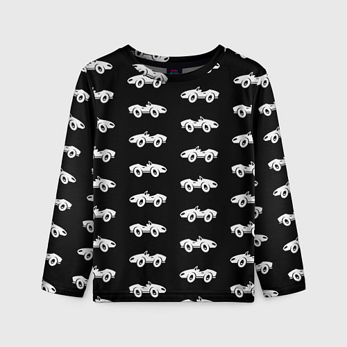 Детский лонгслив Автомобили / 3D-принт – фото 1