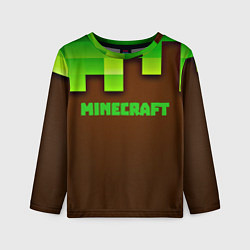 Лонгслив детский Minecraft forever, цвет: 3D-принт