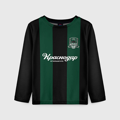 Детский лонгслив Кордоба Краснодар домашняя форма 2025 2026 / 3D-принт – фото 1