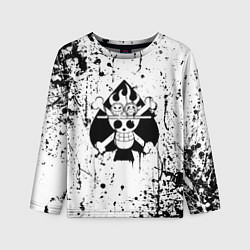 Лонгслив детский Символ Эйса с подтеками, цвет: 3D-принт