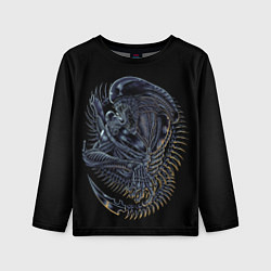 Лонгслив детский Чужой иллюстрация, цвет: 3D-принт