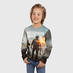 Лонгслив детский Битва за Бруклин из Battlefield 6, цвет: 3D-принт — фото 2