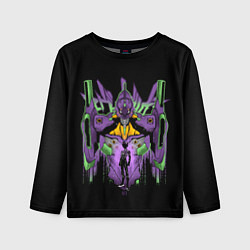 Лонгслив детский Евангелион Модуль-01, цвет: 3D-принт