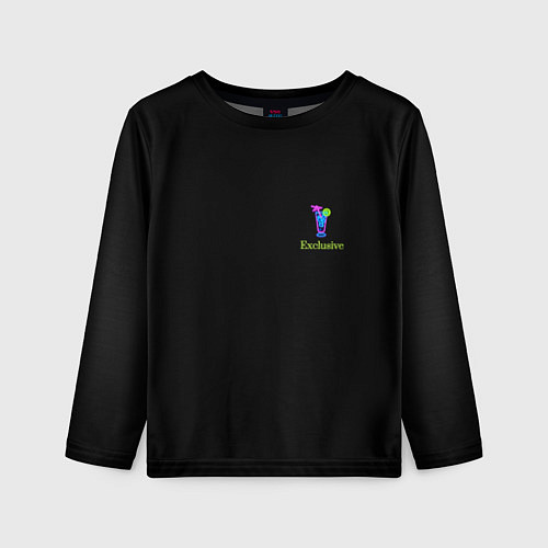 Детский лонгслив Exclusive / 3D-принт – фото 1