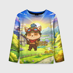 Детский лонгслив League of legends Тимо