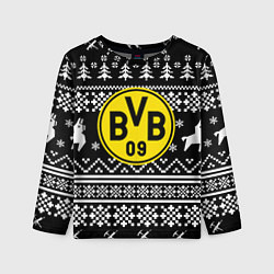 Лонгслив детский Borussia x fortnite pattern, цвет: 3D-принт