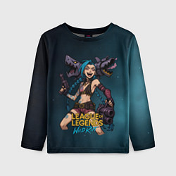 Детский лонгслив League of Legends Jinx