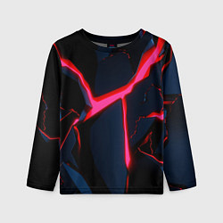 Лонгслив детский Neon glow, цвет: 3D-принт