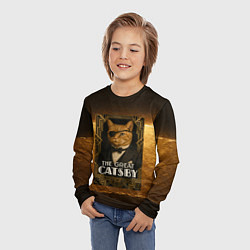 Лонгслив детский Великий Кэтсби, цвет: 3D-принт — фото 2
