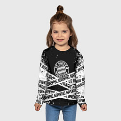 Лонгслив детский Бавария Мюнхен x Ювентус, цвет: 3D-принт — фото 2