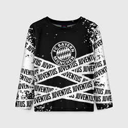 Детский лонгслив Бавария Мюнхен x Ювентус