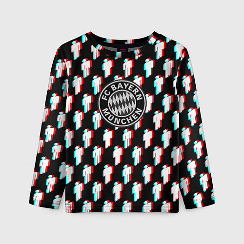 Детский лонгслив Бавария Мюнхен люди / 3D-принт – фото 1