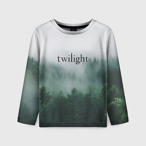 Детский лонгслив Twilight forest / 3D-принт – фото 1