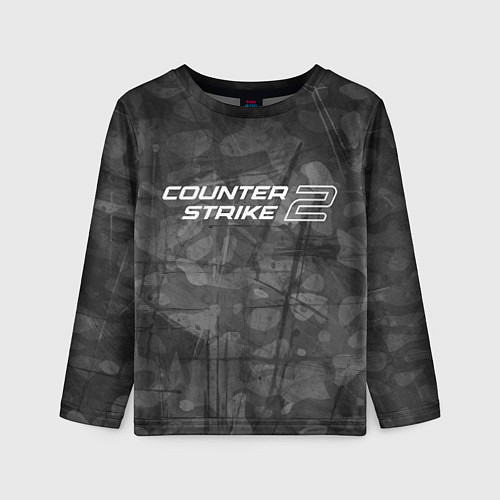 Детский лонгслив Контр cтрайк два / 3D-принт – фото 1