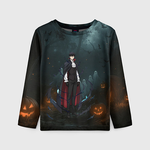 Детский лонгслив Вампир Сон Джин-Ву - Поднятие уровня в одиночку ан / 3D-принт – фото 1