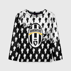 Лонгслив детский Ювентус люди краски, цвет: 3D-принт