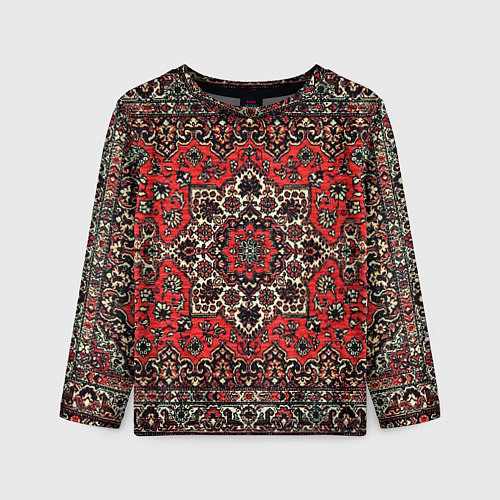 Детский лонгслив Пыльный ковёр / 3D-принт – фото 1