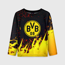 Детский лонгслив Borussia краски соты