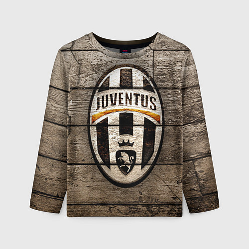 Детский лонгслив Juventus / 3D-принт – фото 1