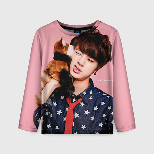 Детский лонгслив BTS: Love Me / 3D-принт – фото 1