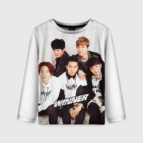 Детский лонгслив Winner Boys / 3D-принт – фото 1