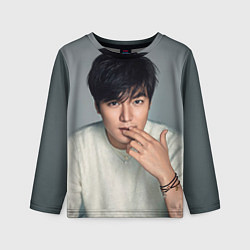 Лонгслив детский Lee Min Ho, цвет: 3D-принт