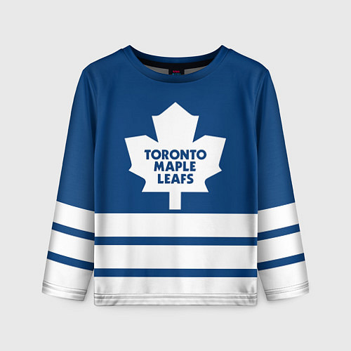Детский лонгслив Toronto Maple Leafs / 3D-принт – фото 1