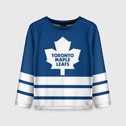 Лонгслив детский Toronto Maple Leafs, цвет: 3D-принт