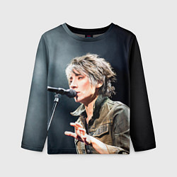Лонгслив детский Земфира поет, цвет: 3D-принт