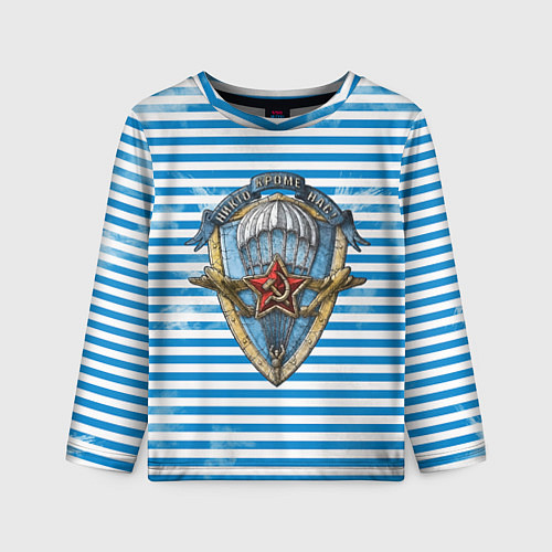 Детский лонгслив ВДВ / 3D-принт – фото 1