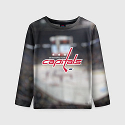 Лонгслив детский Washington Capitals, цвет: 3D-принт