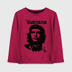 Лонгслив хлопковый детский Che Guevara, цвет: маджента