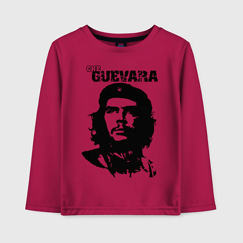 Детский лонгслив Che Guevara / Маджента – фото 1