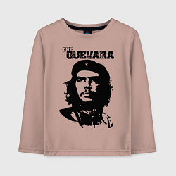 Лонгслив хлопковый детский Che Guevara, цвет: пыльно-розовый
