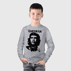 Лонгслив хлопковый детский Che Guevara, цвет: меланж — фото 2