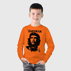 Лонгслив хлопковый детский Che Guevara, цвет: оранжевый — фото 2