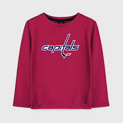 Детский лонгслив Washington Capitals