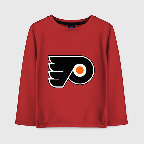 Детский лонгслив Philadelphia Flyers / Красный – фото 1