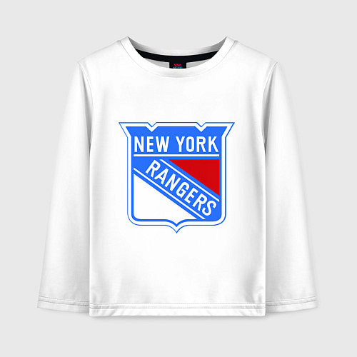 Детский лонгслив New York Rangers / Белый – фото 1