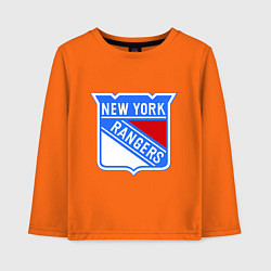 Детский лонгслив New York Rangers