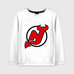 Детский лонгслив New Jersey Devils