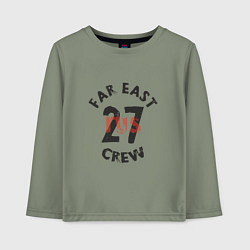 Детский лонгслив Far East 27 Crew