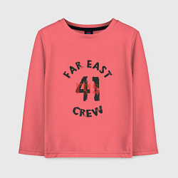 Детский лонгслив Far East 41 Crew