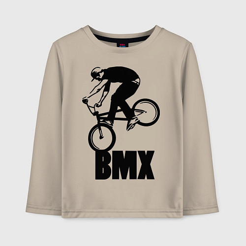 Детский лонгслив BMX 3 / Миндальный – фото 1