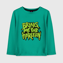 Детский лонгслив Bring me the horizon