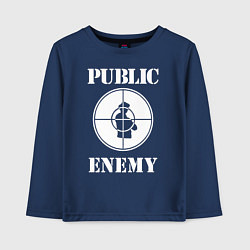 Детский лонгслив Public Enemy