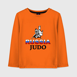 Детский лонгслив Russia judo